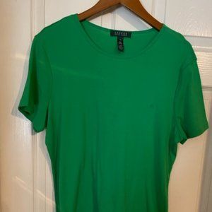 Ralph Lauren Signature shirt with embroidered RL on the front.